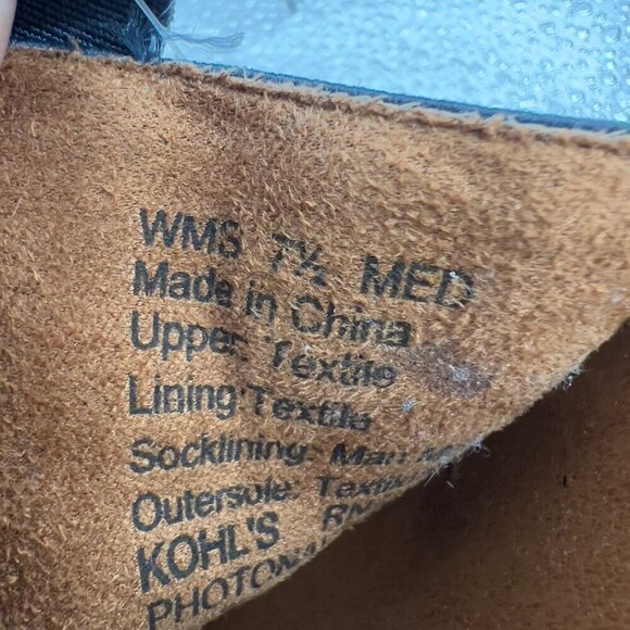 Sonoma Goods For Life Vitalize Ortholite Photonavy Sandals Women's 71/2 Med NWOT - Picture 7 of 7